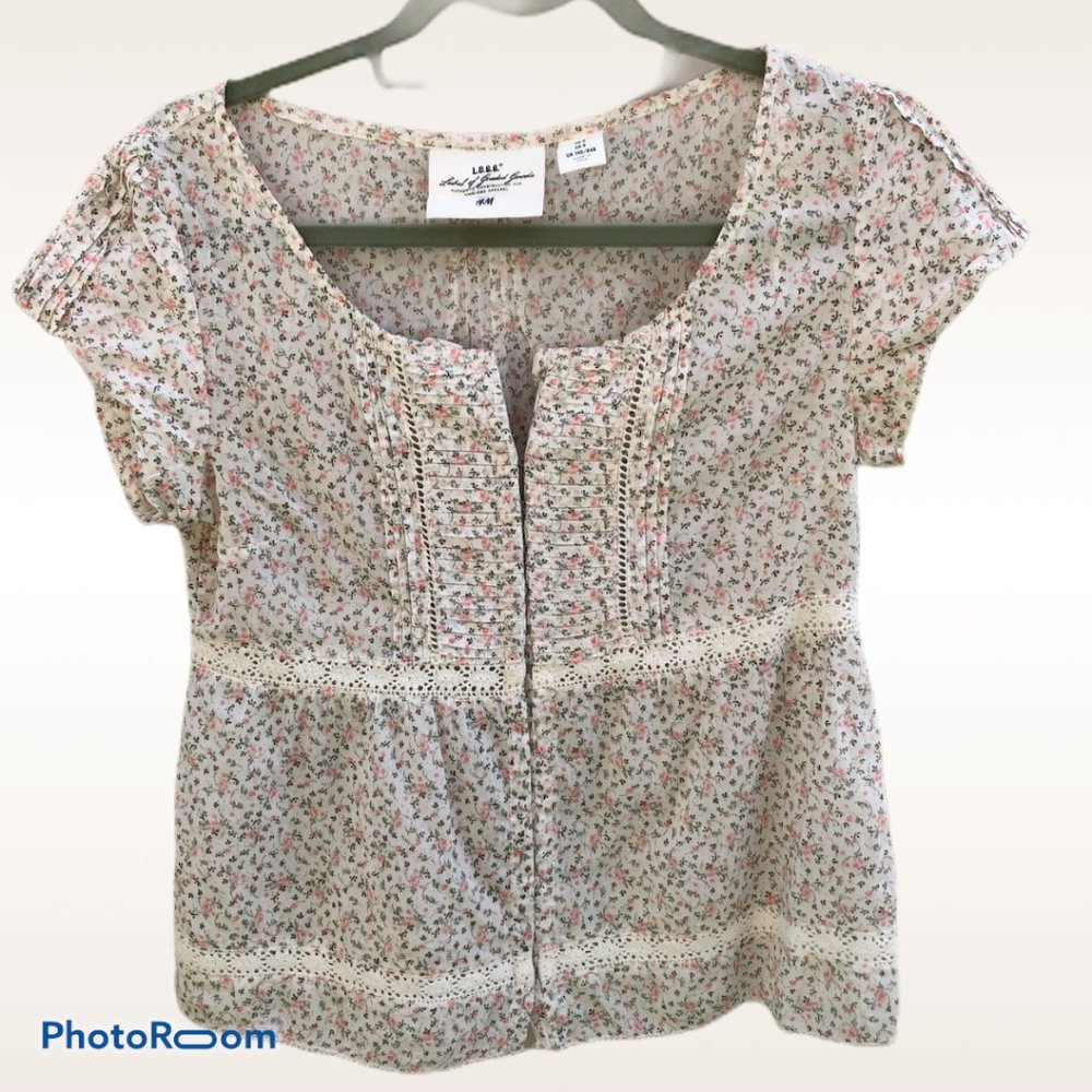 L.O.G.G. by H&M Women's Size 6 Blouse